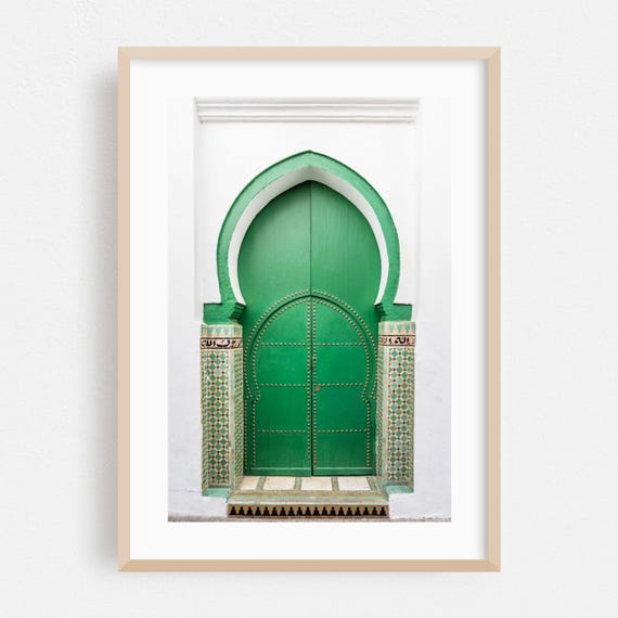 Asilah Print Tangierttouanal Hoceima Wall Art Morocco Framed Architecture Home Decor Geometric Poster Pattern Fine