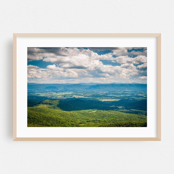 Virginia Shenandoah Valley Summer Landscape Photography Poster