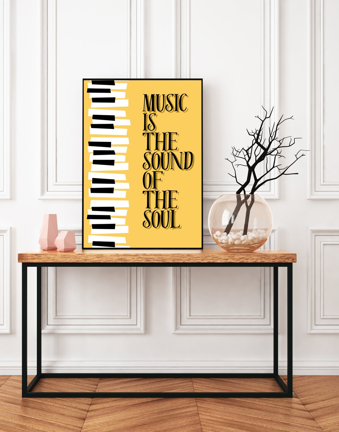 Inspirational Music Quote, Piano Home Decor Print - Image 2