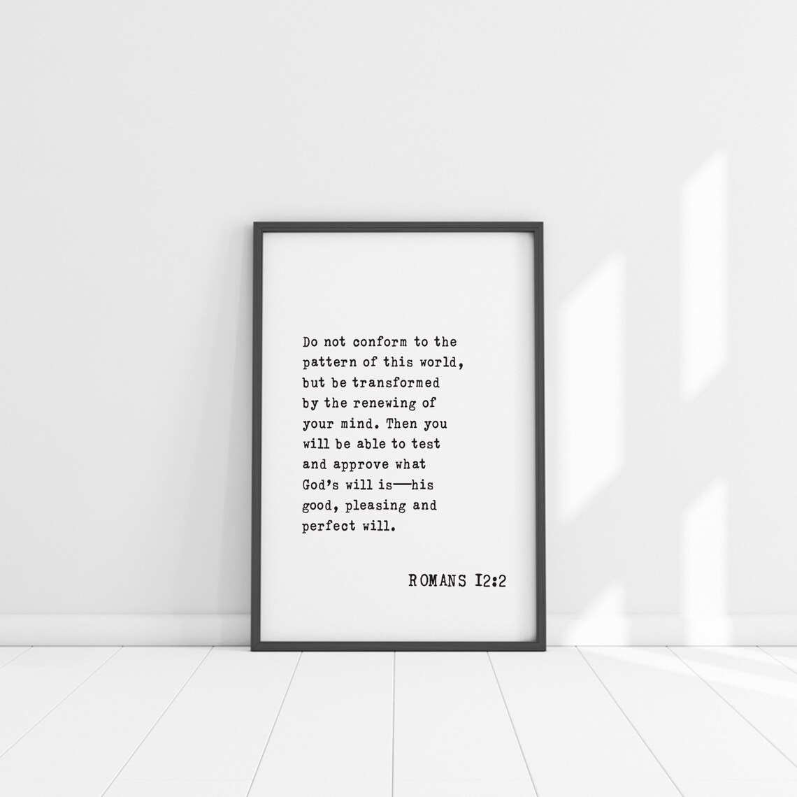 Romans 122 Inspirational Scripture, Home Office Decor - Image 4