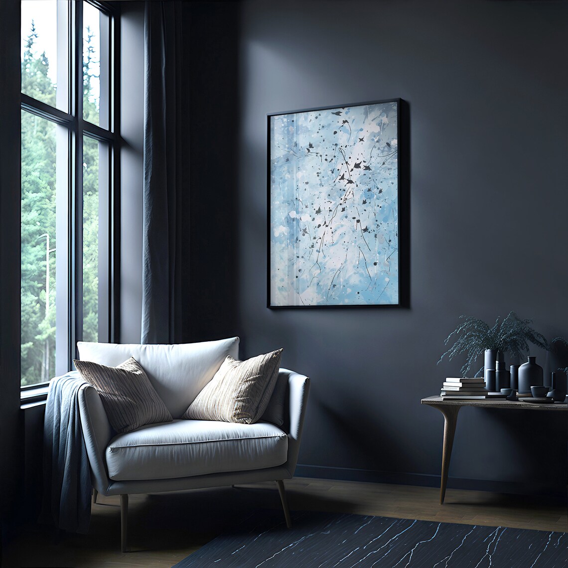 Jackson Pollock Trendy Modern Wall Art Print - Image 4