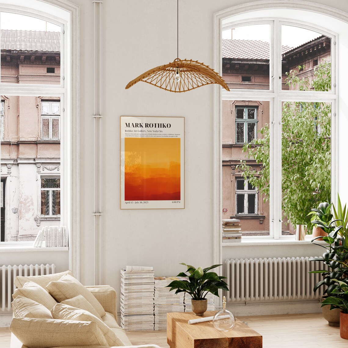 Mark Rothko Exhibition Museum Poster Print - Image 5