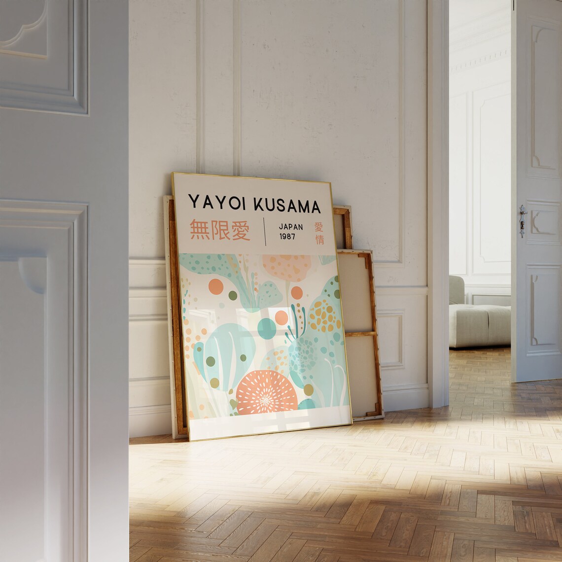 Yayoi Kusama Japanese Home Decor Poster - Image 2