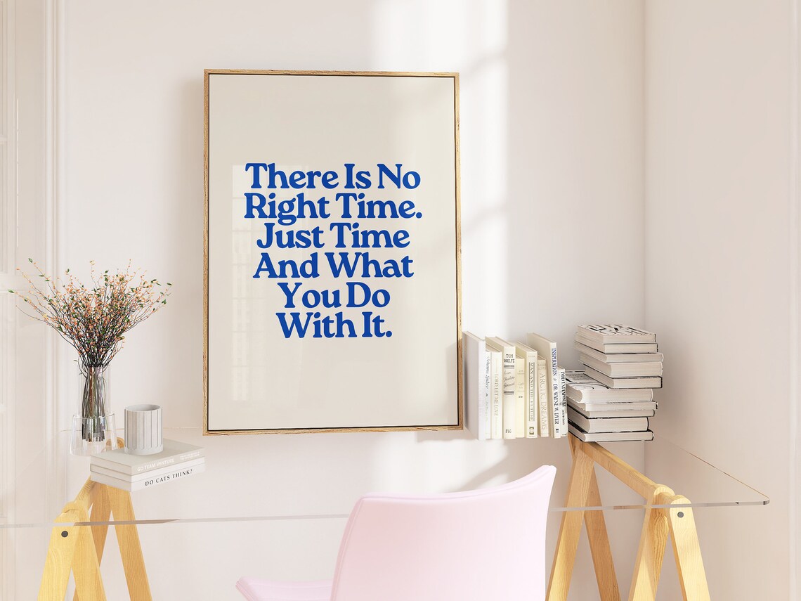 Inspirational Quote Poster, Aesthetic Room Decor - Image 4