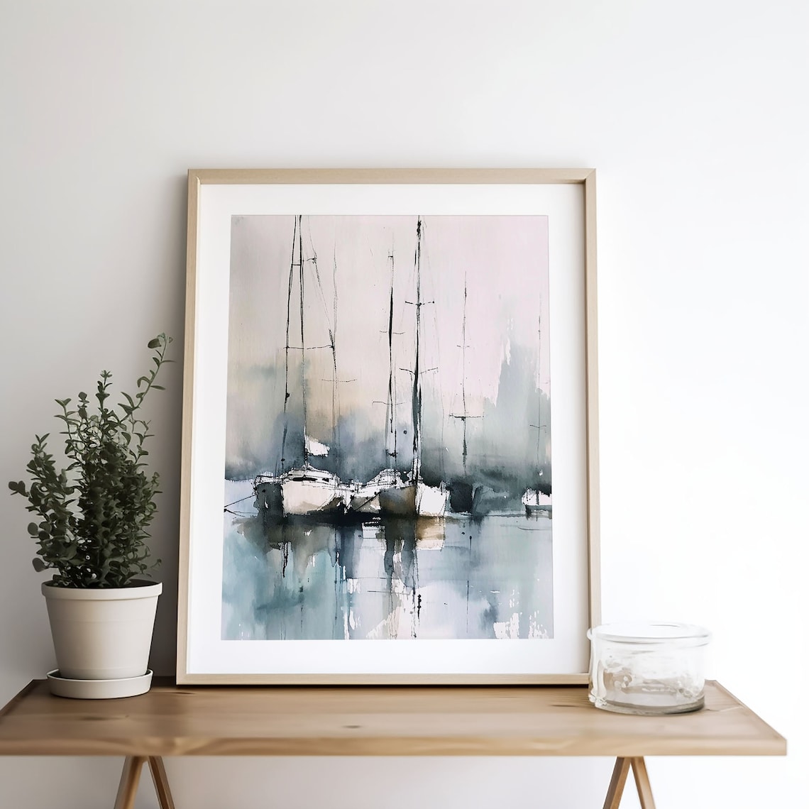 Sailboat Painting Florida Watercolor Art Print - Image 3