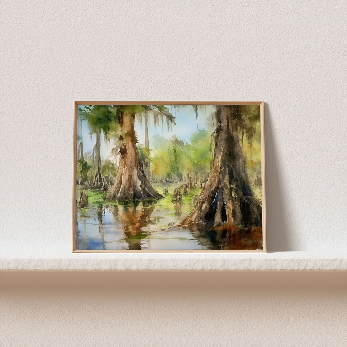 Lake Martin Louisiana Landscape Art Print - Image 4