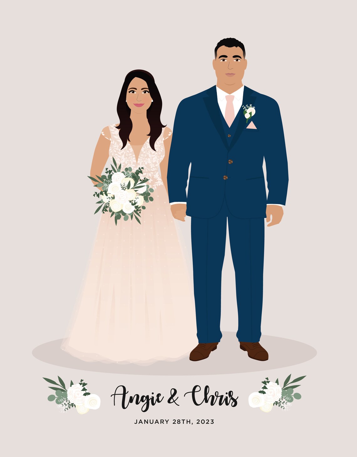 Wedding Guest Book Alternative, Portrait Poster - Image 4