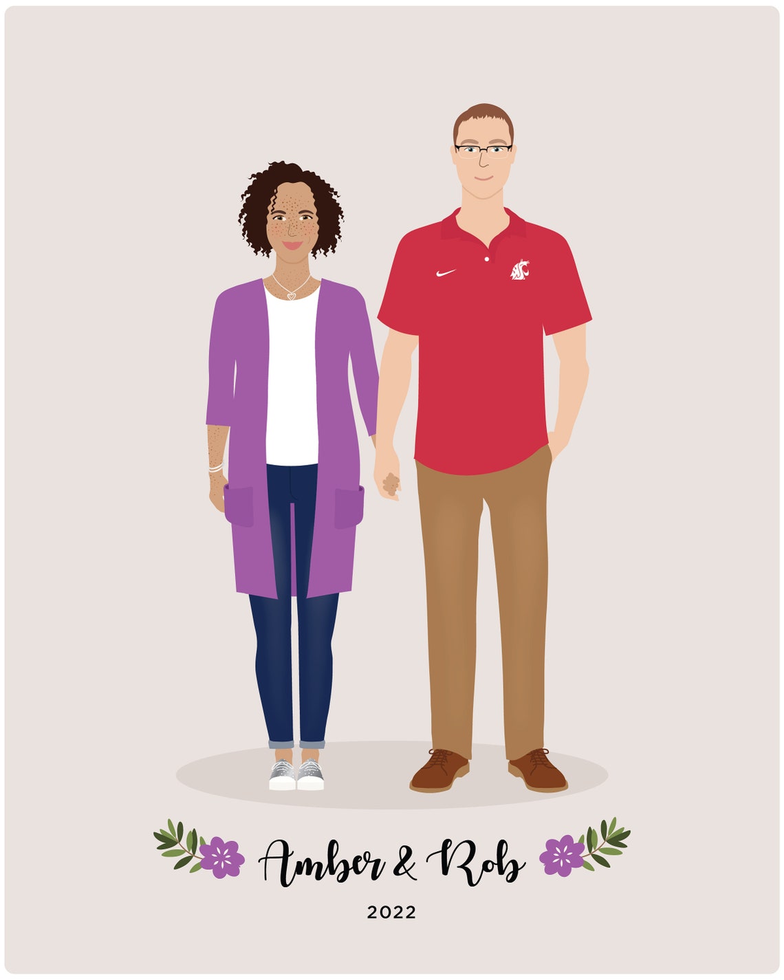 Custom Family Portrait - Image 4
