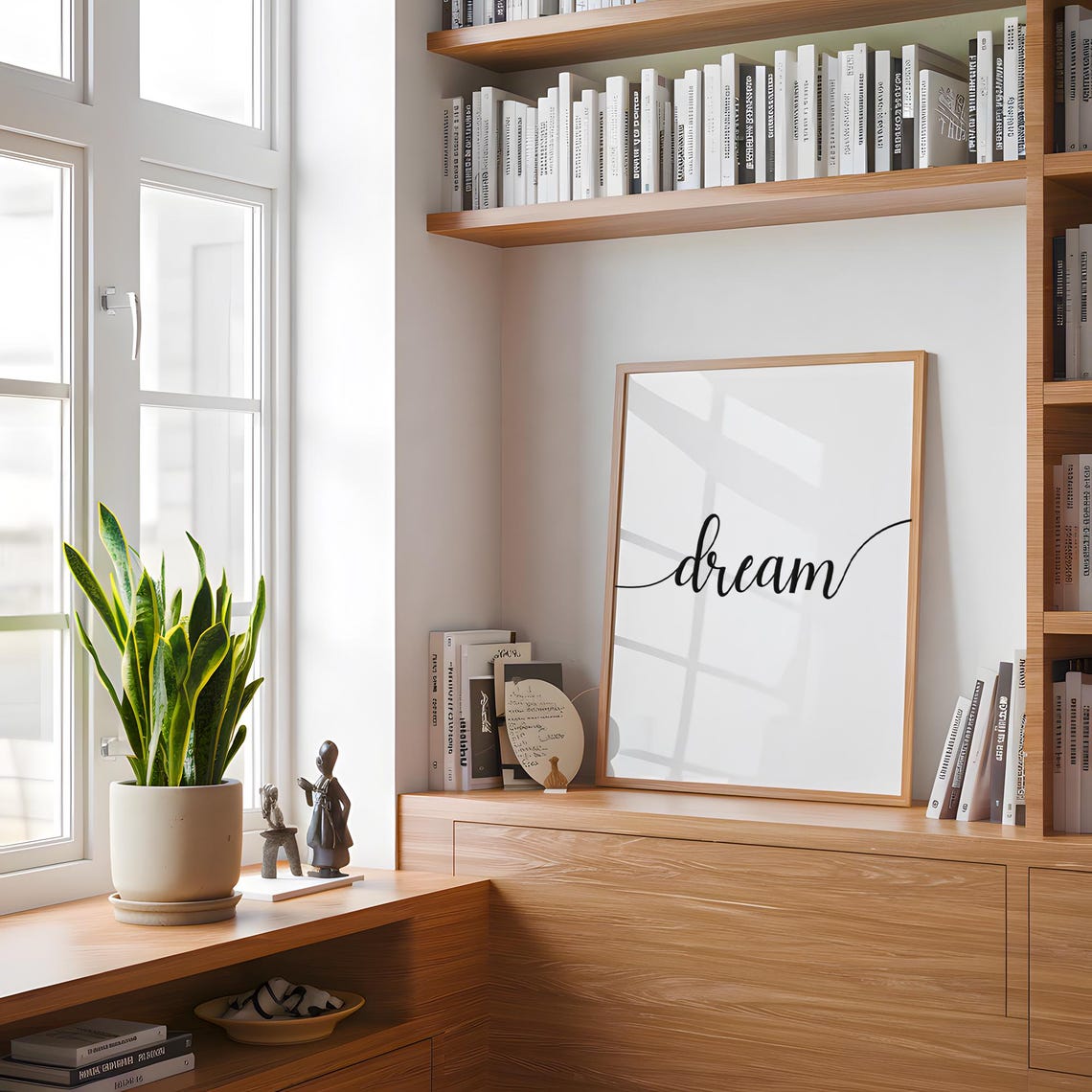 Dream Wall Art Bedroom Decor Nursery Print - Image 3