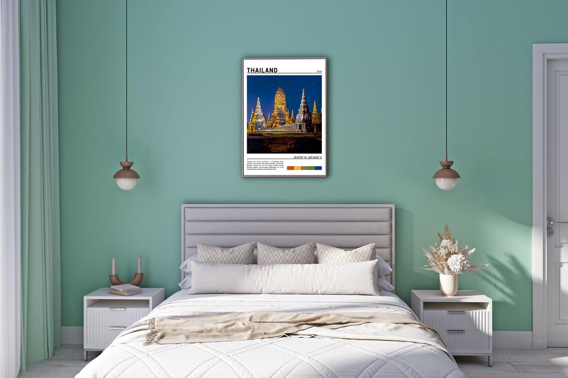 Thailand Poster Print Thailand Wall Art Thailand Travel Gift Thailand Poster Thailand Photo Thailandasia - Image 5