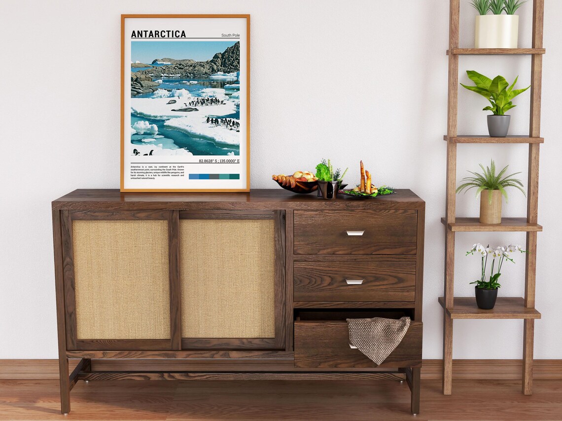 Antarctica Travel Poster, Antarctica Wall Art Print - Image 6