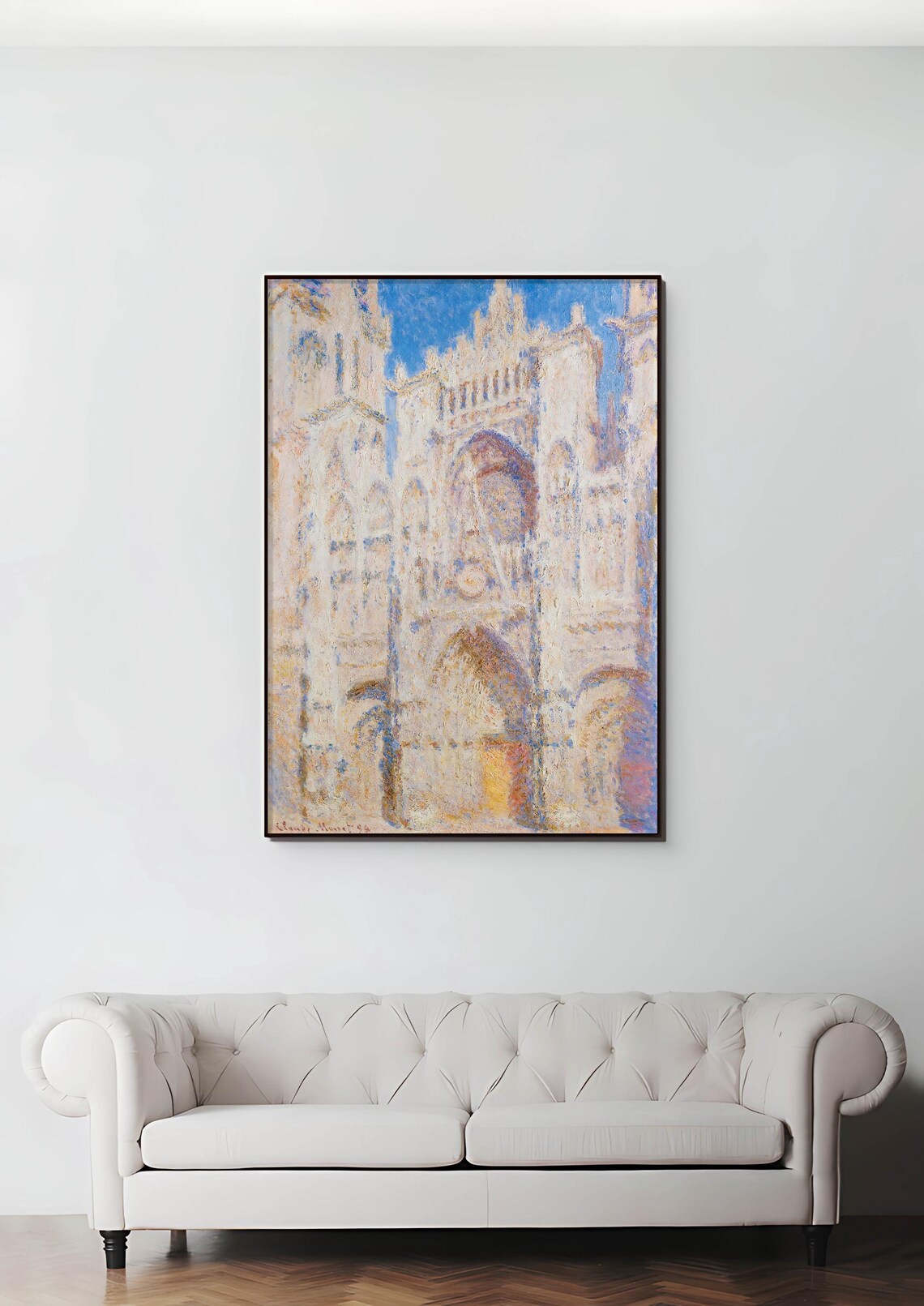 Claude Monet, Vintage French Landmark Art Print - Image 2
