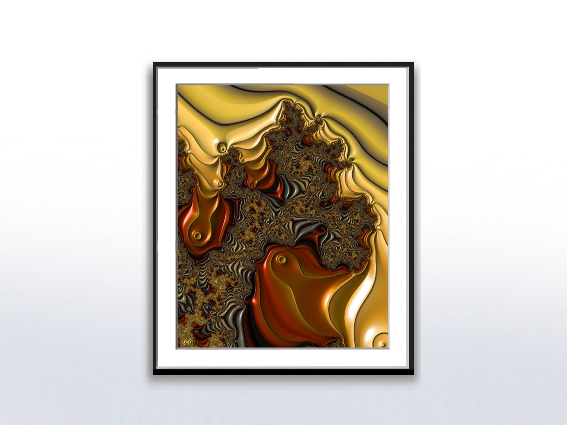 Fractal Art, Warm Colors and Gradients - Image 5
