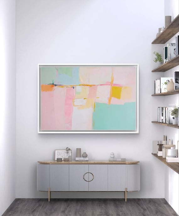 Abstract Wall Art Modern Neutral Painting