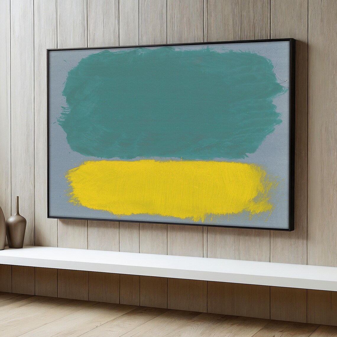 Mark Rothko Painting, Abstract Color Block Art Print
