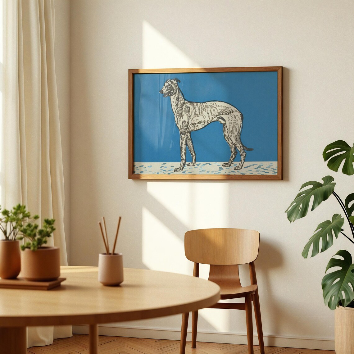 Vintage Greyhound Poster, Wiener Werkstätte Animal Print - Image 3