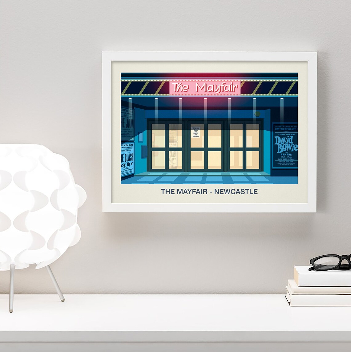 The Mayfair Ballroom Newcastle Poster Print - Image 4
