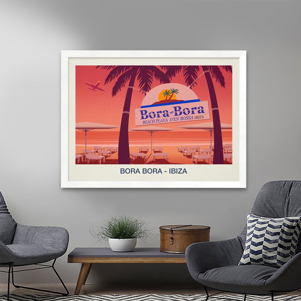 Bora Bora Nightclub Travel Poster - Image 2