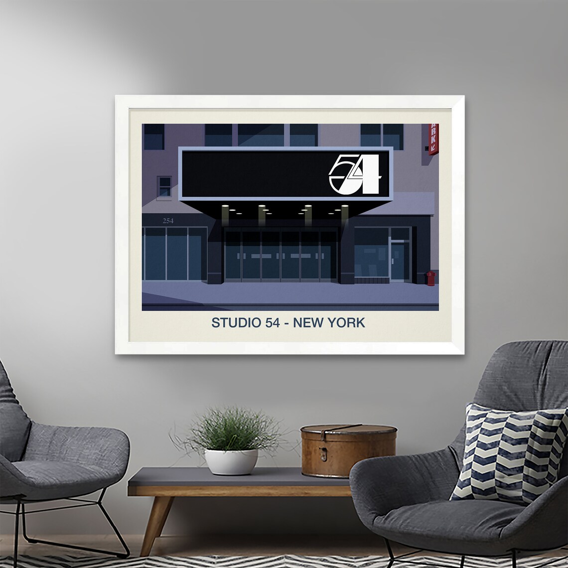 Studio 54 Nightclub, New York Travel Poster - Image 2