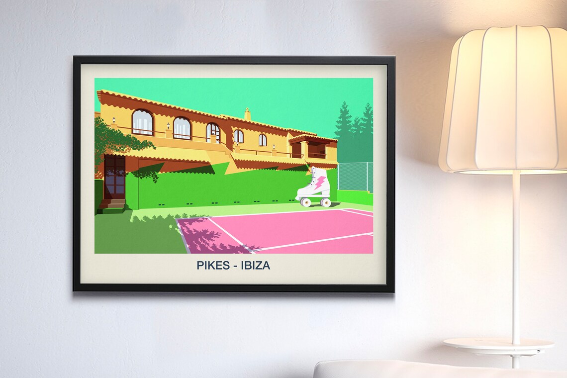 Pikes Hotel Nightclub Poster Art Print - Image 3