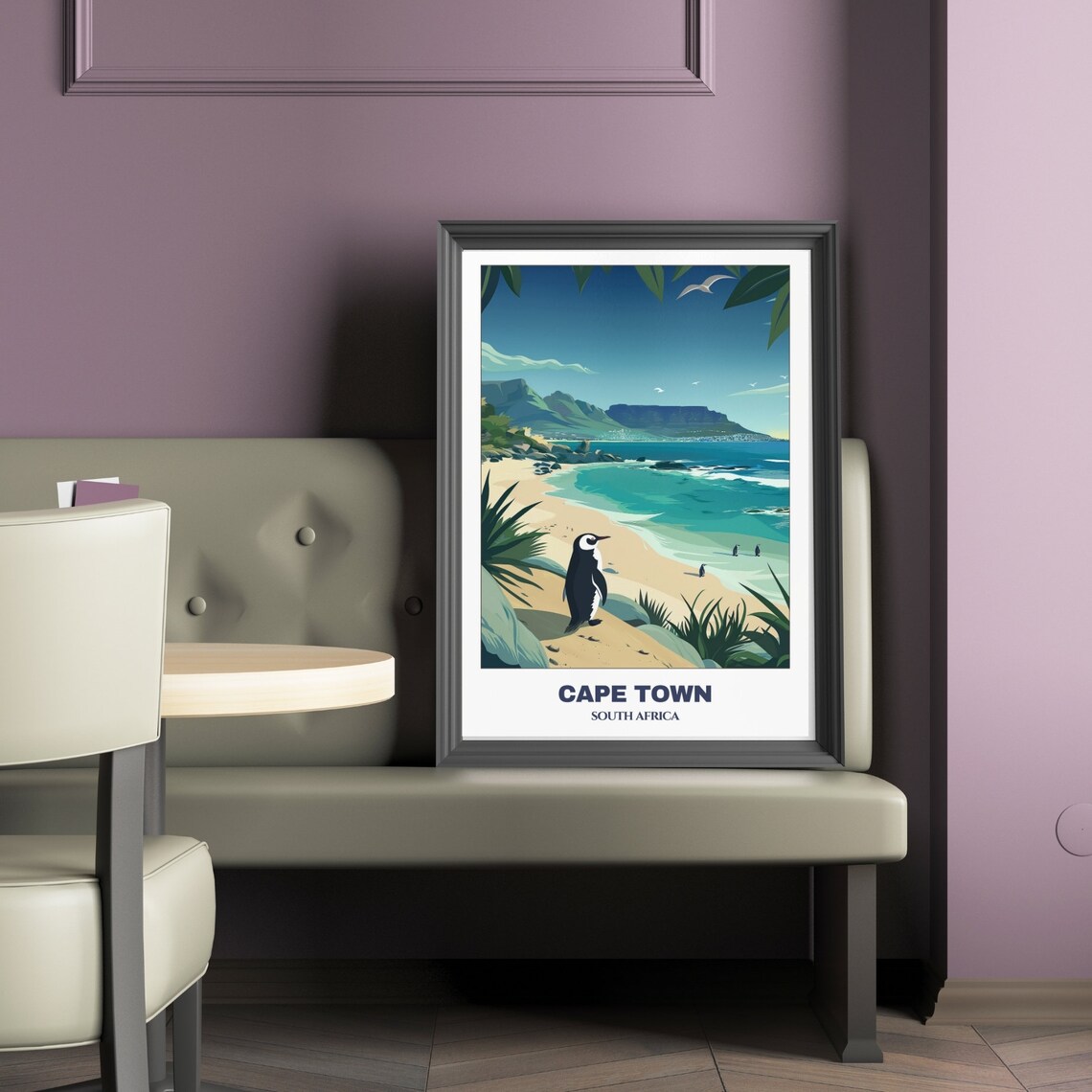 Cape Town Painting Home Decor Wall Art Print - Image 2