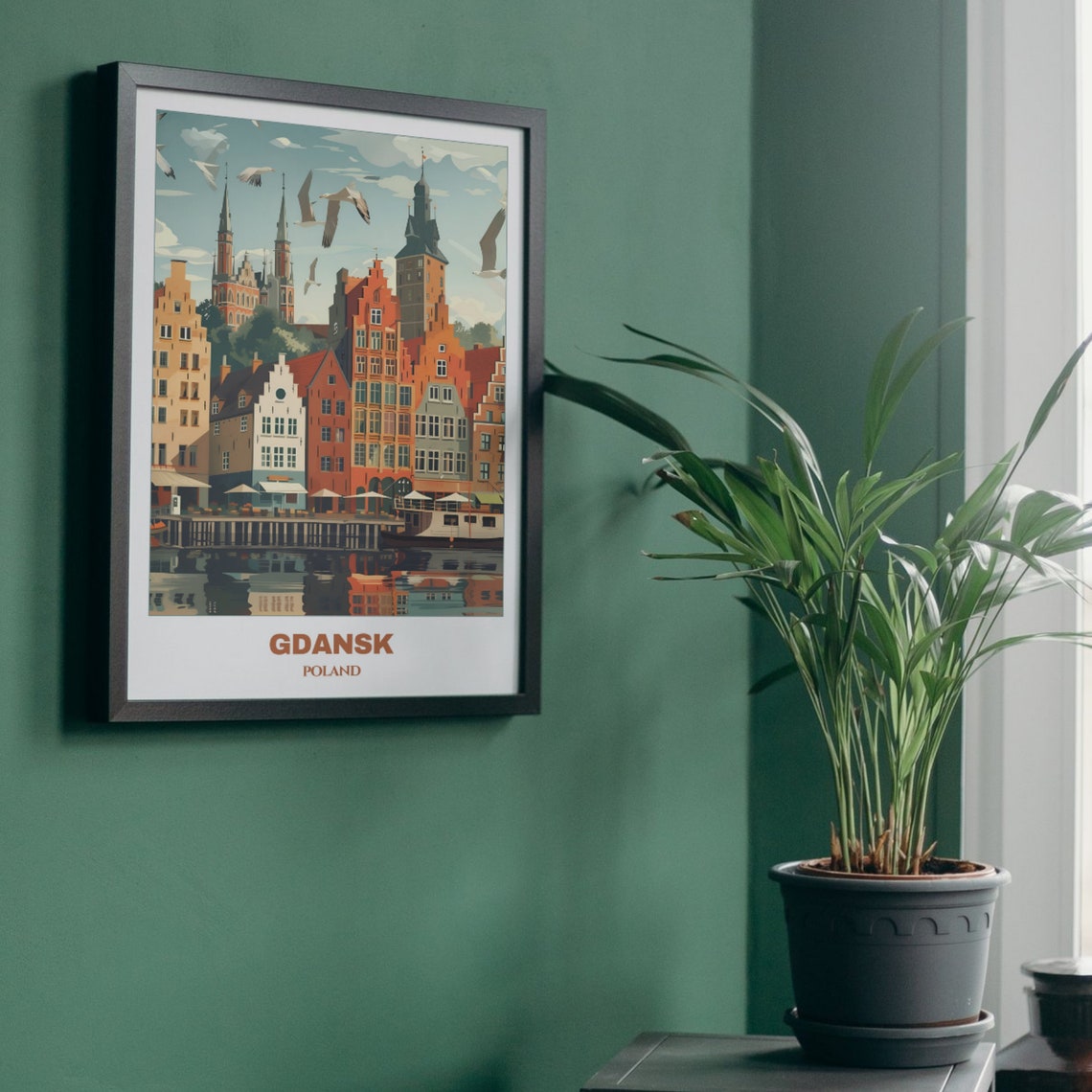 Gdansk Old Town Waterfront Historic Hanseatic Architecture Poster - Image 5
