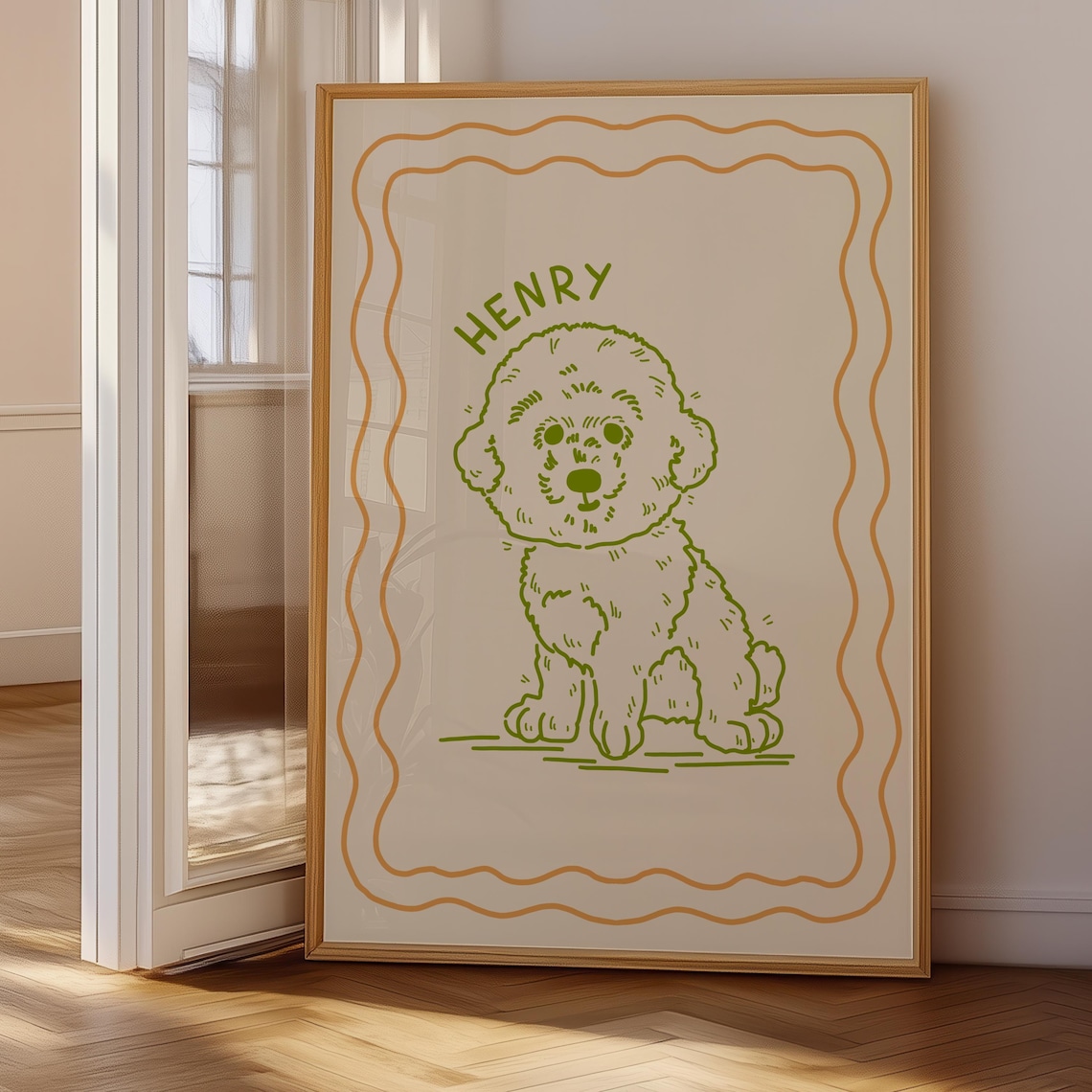 Custom Dog Portrait, Pet Commission Gift - Image 2