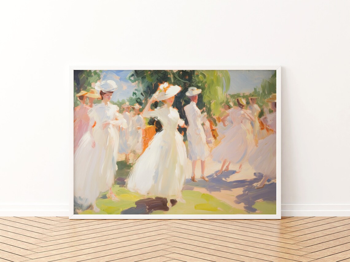 Retro Abstract Print, Victorian Aesthetic - Image 3