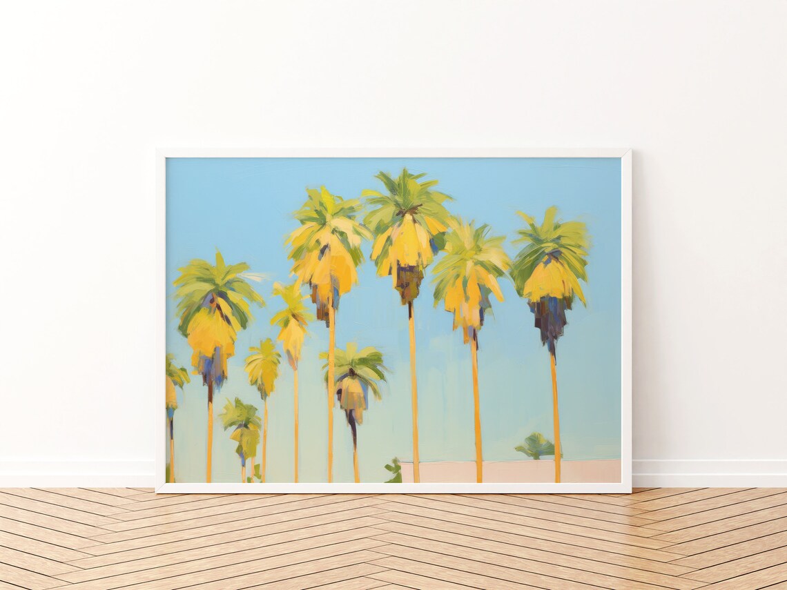 Southern California Coastal Travel Poster, Beach House - Image 2
