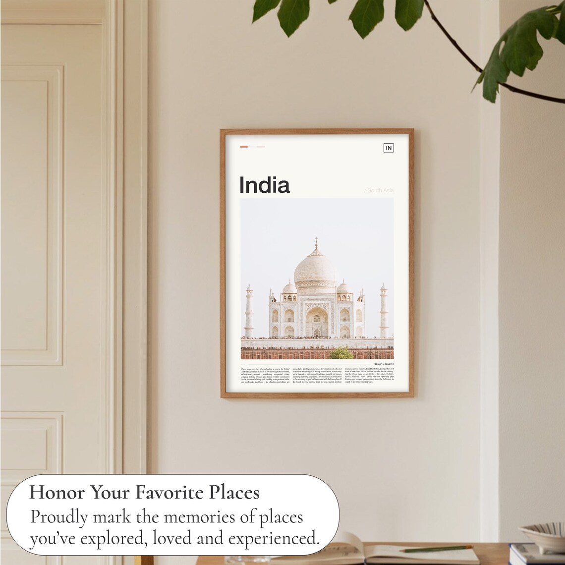India Print India Poster India Wall Art India Art Print India Travel Poster India Photo India Artwork Taj Mahal Print Taj Mahal Art - Image 5