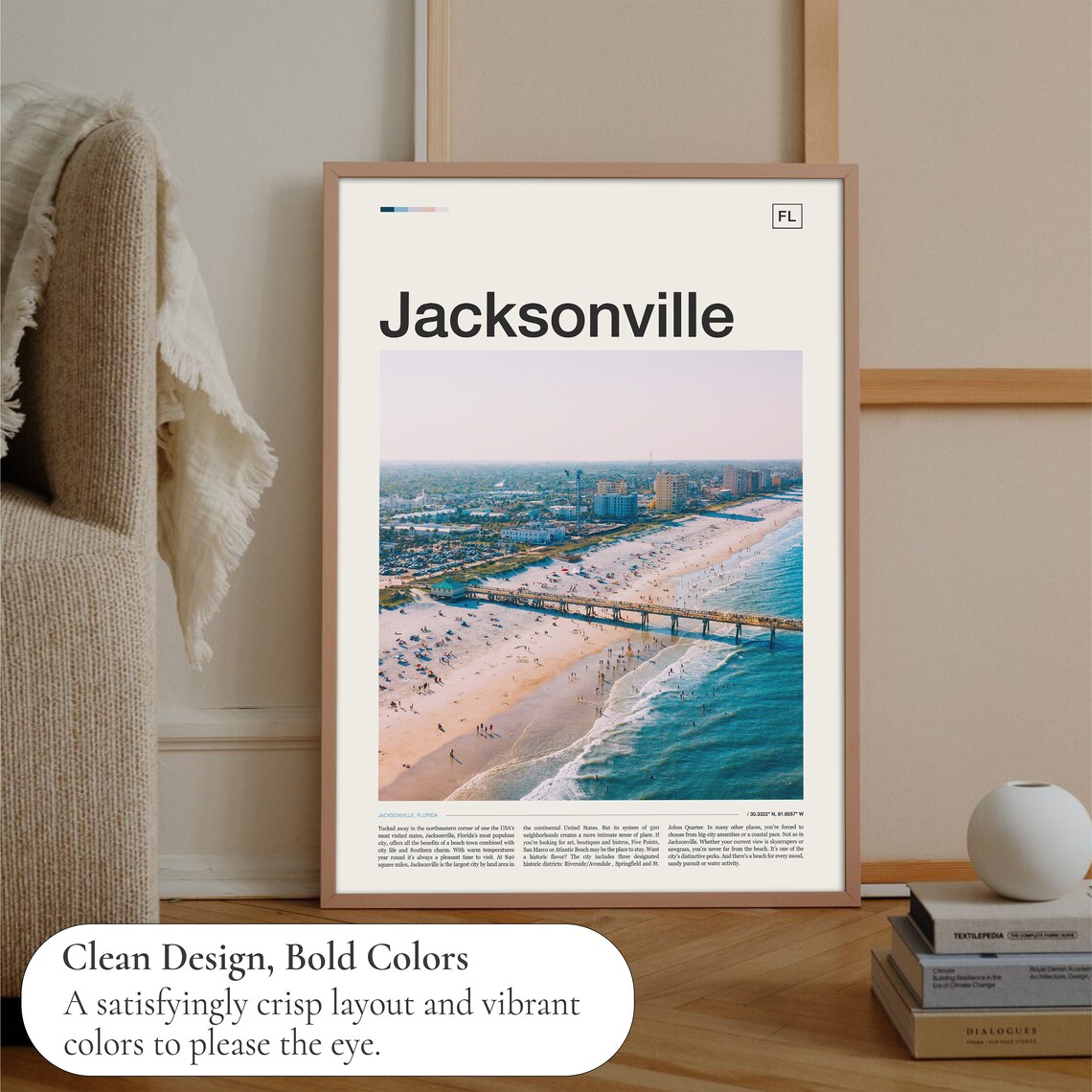Jacksonville Travel Poster, Jacksonville Florida - Image 3