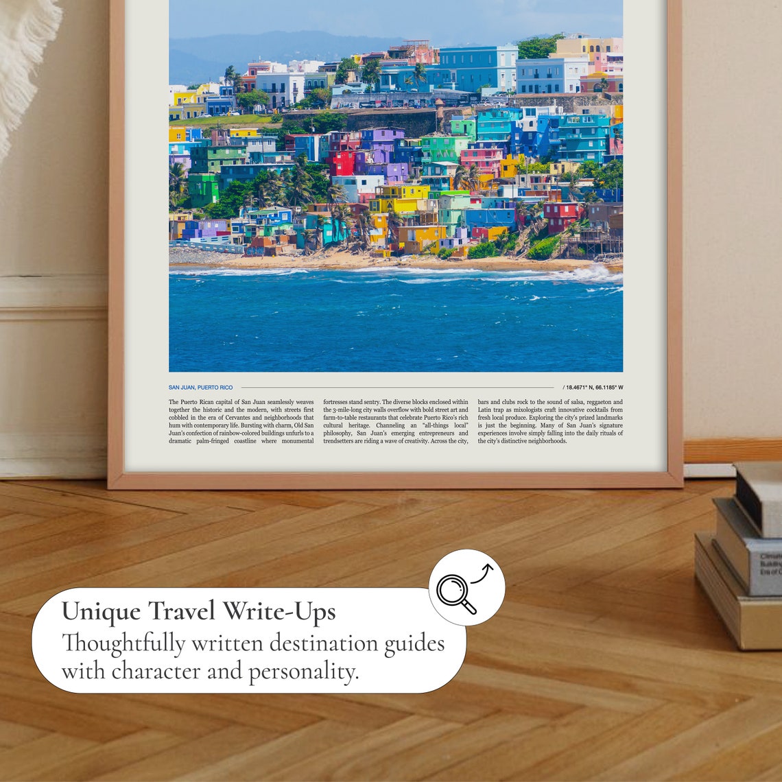 San Juan Print San Juan Poster San Juan Wall Art San Juan Art Print Puerto Rico Print Puerto Rico Wall Art San Juan Photo - Image 2