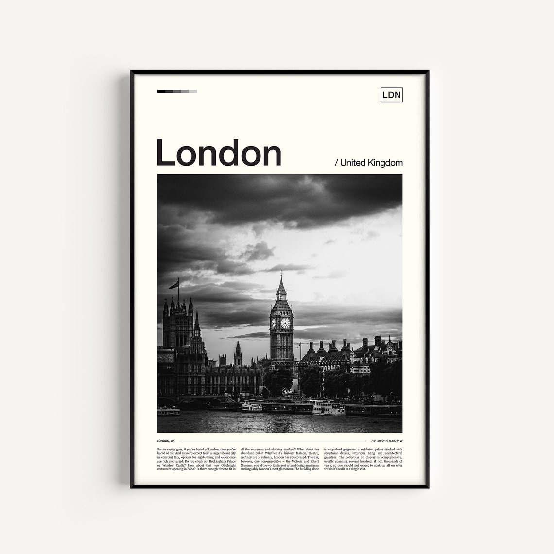 London Print Black And White London Poster London Wall Art London Art Print London Travel Poster London Decor London Photo
