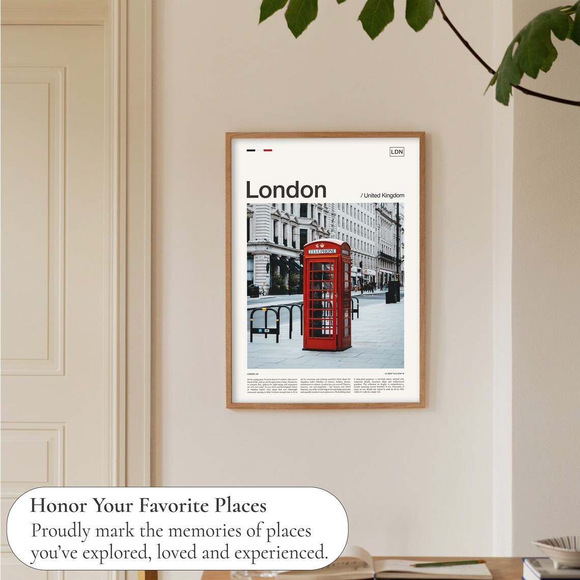 London Travel Poster, City Photography Art Print - Image 5