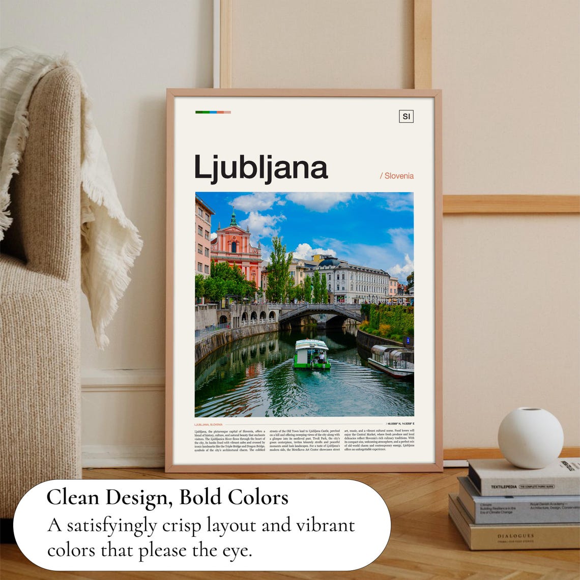 Ljubljana Print Ljubljana Poster Ljubljana Wall Art Ljubljana Art Print Ljubljana Photo Ljubljana Photography Ljubljana Travel - Image 3