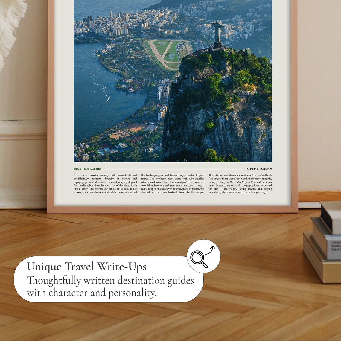 Brazil Travel Poster, Latin America Wall Art - Image 2