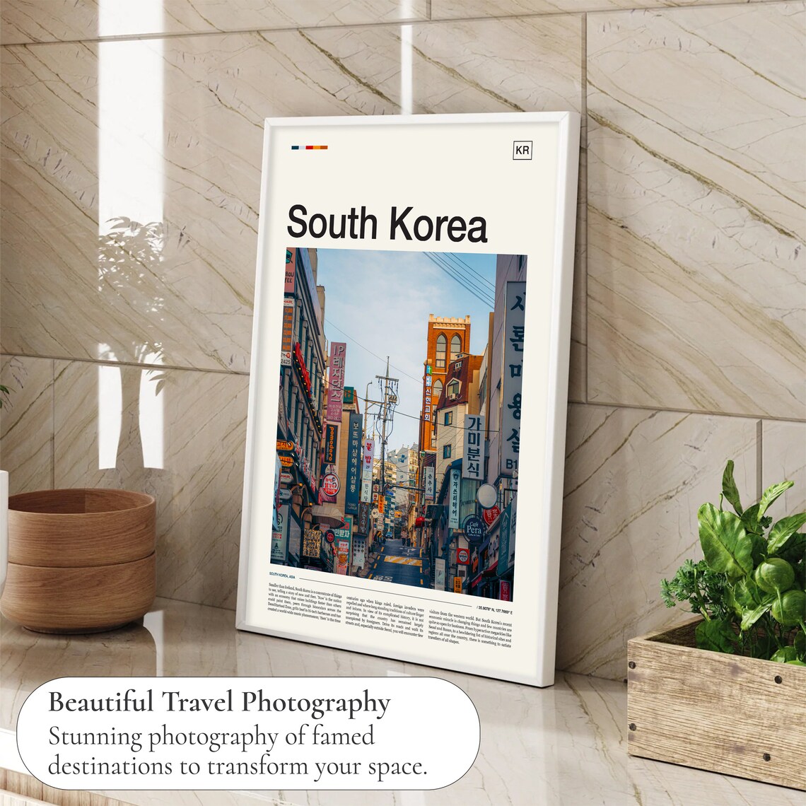South Korea Korean Photography Poster Print - Image 4