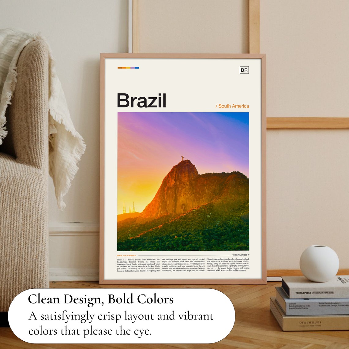 Brazil Art Brazil Poster Brazil Print Brazil Wall Art Brazilian Art Brazil Photography Rio De Janeiro Print Rio De Janeiro Gift - Image 3