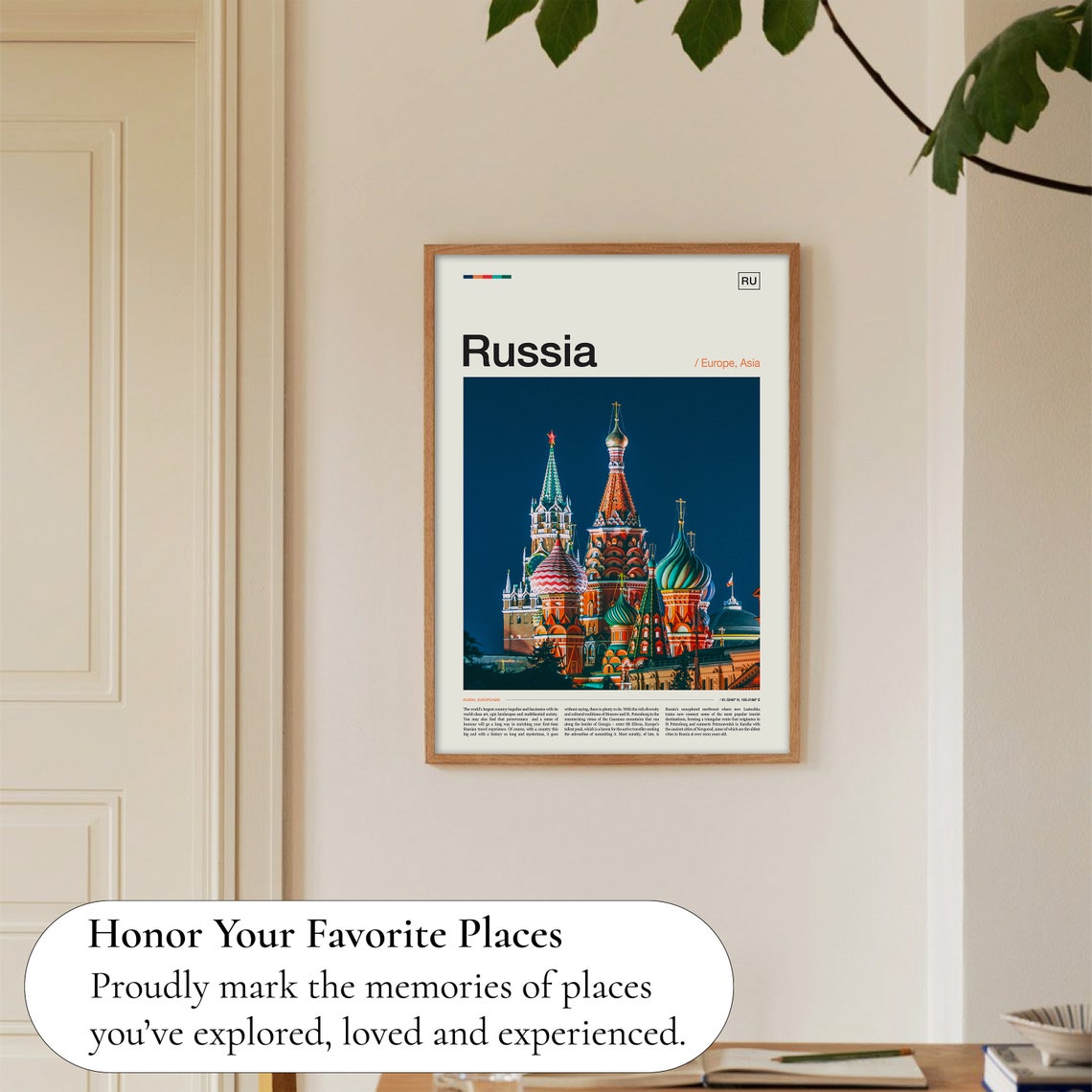 Russia Print Russia Poster Russia Art Print Russia Wall Art Russia Artwork Russia Photo Russia Photography Russia Picture - Image 5