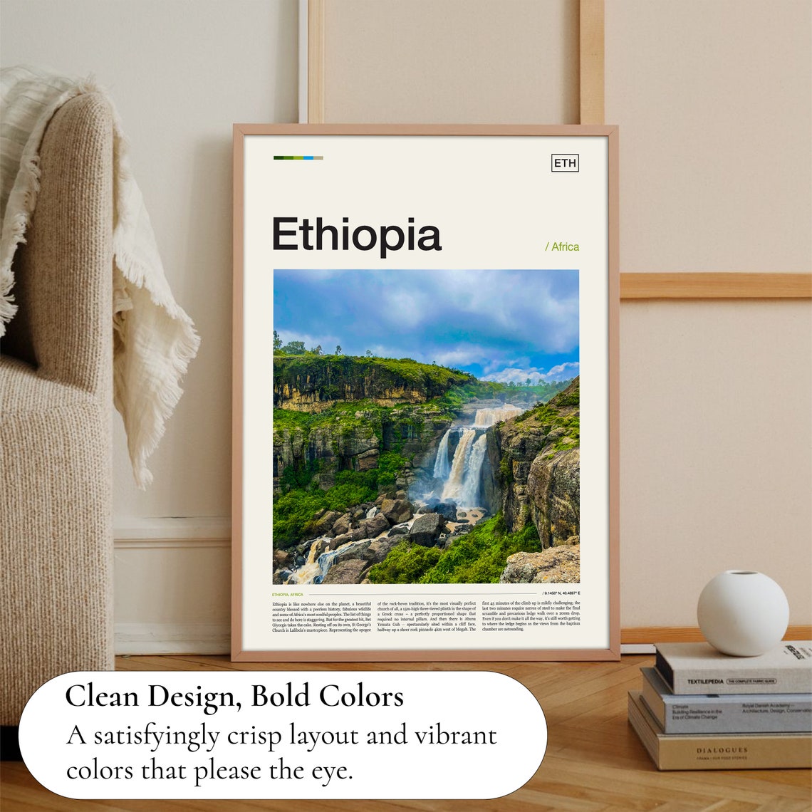 Ethiopia Print Ethiopia Poster Ethiopia Wall Art Ethiopia Art Print Ethiopia Photo Ethiopia Travel Ethiopia Africa Africa Print - Image 3