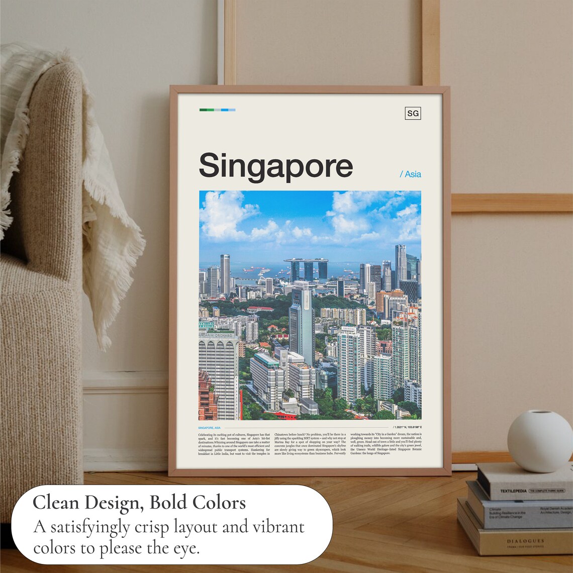 Singapore Photography Travel Poster - Image 3