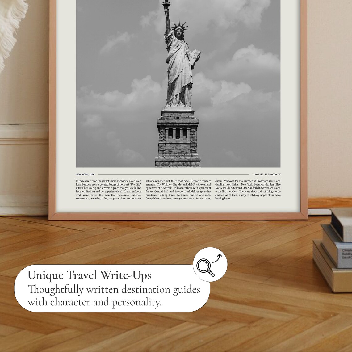 New York Black And White Travel Poster, Manhattan - Image 2