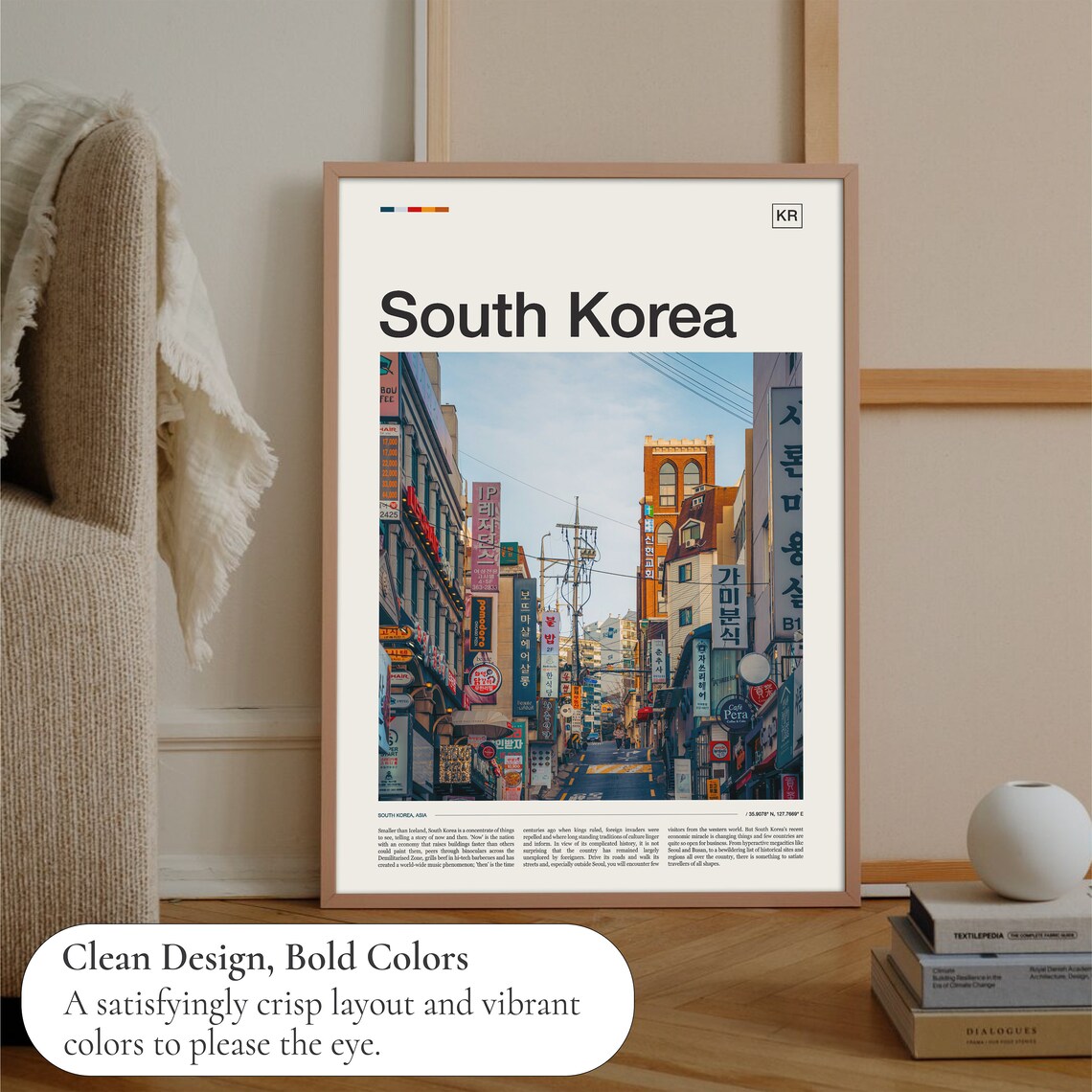 South Korea Korean Photography Poster Print - Image 3
