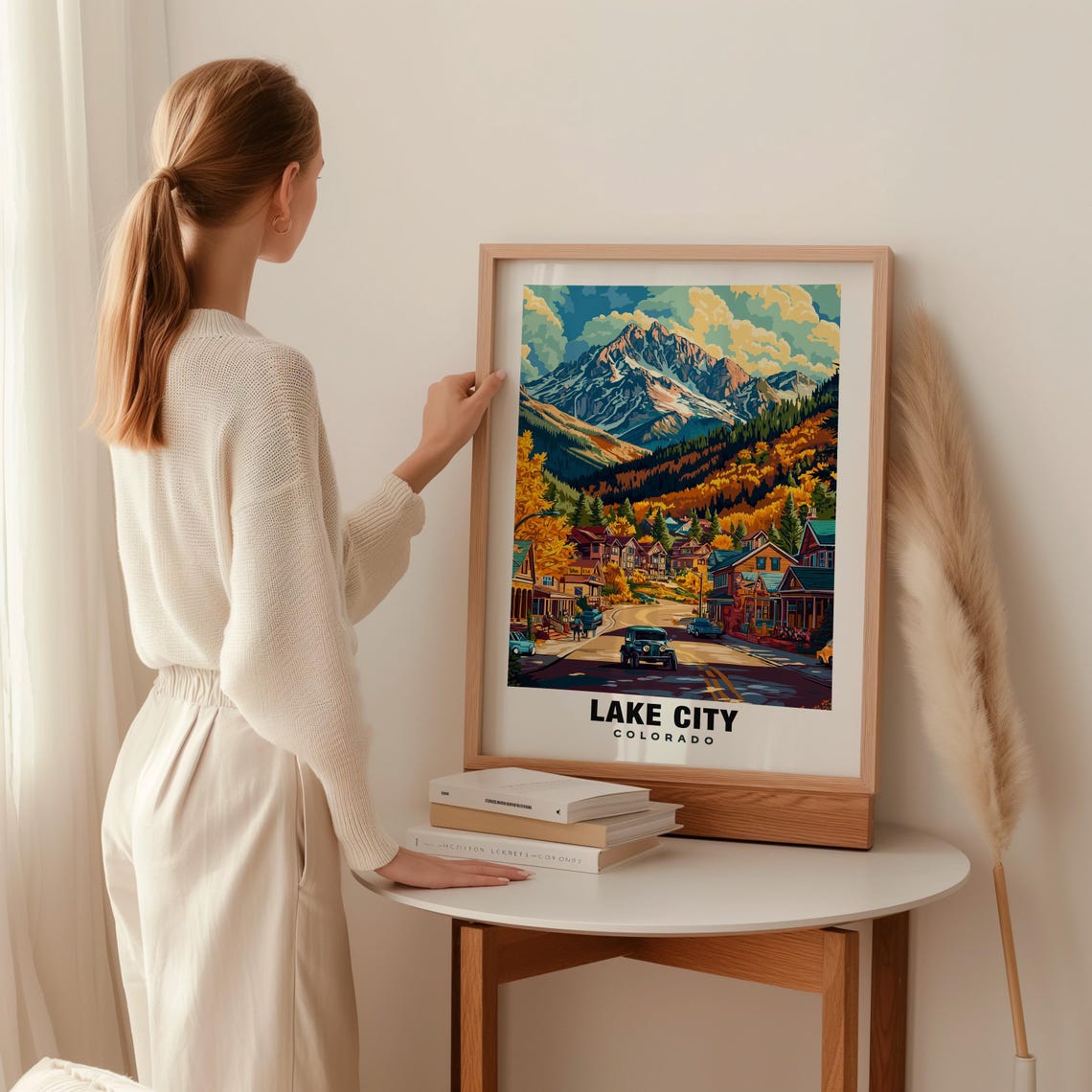 Lake City Print Colorado Poster Lake City Views Lake City Art Colorado Charm Lake City Beauty Mountain Town Scenic Landscape - Image 2