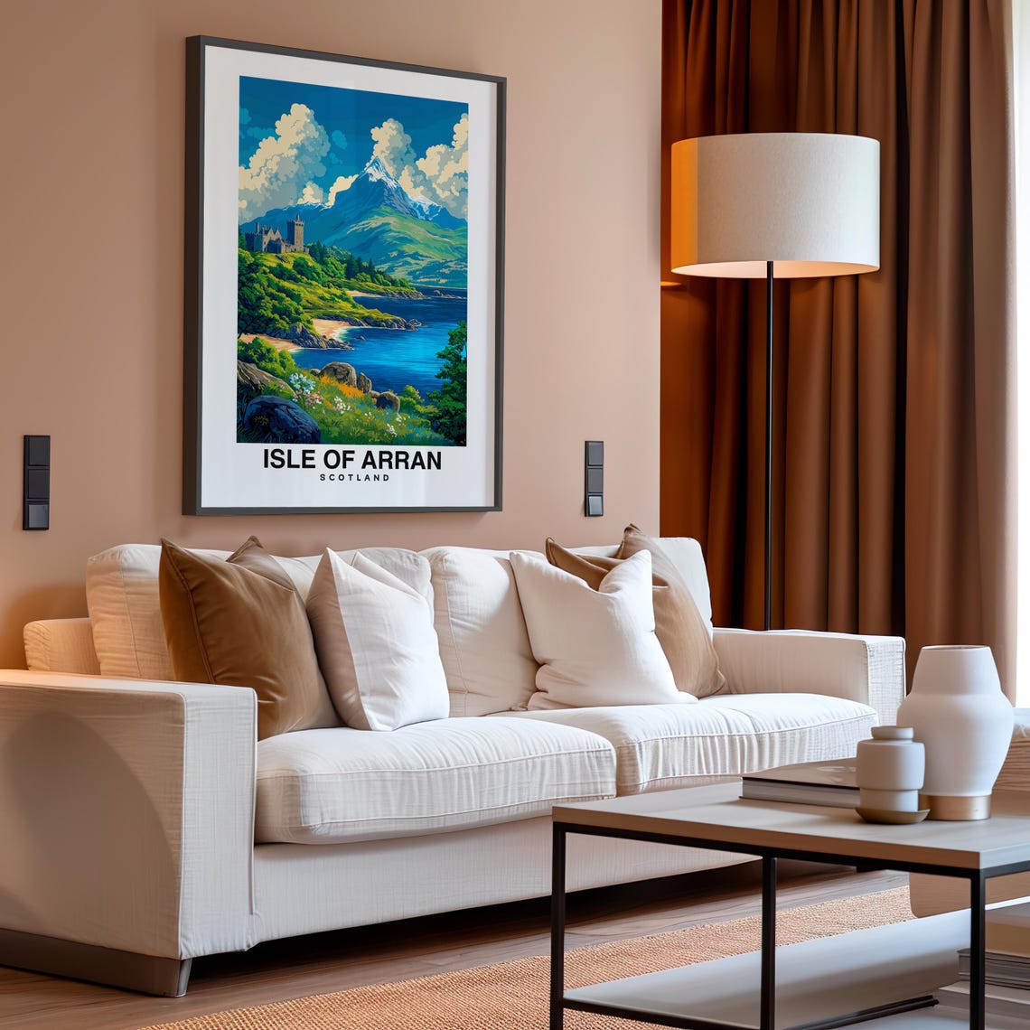Isle Of Arran Wall Art Scotland Scotland Print Isle Of Arran Travel Gift Isle Of Arran Poster Birthday Gift Uk Gift - Image 4