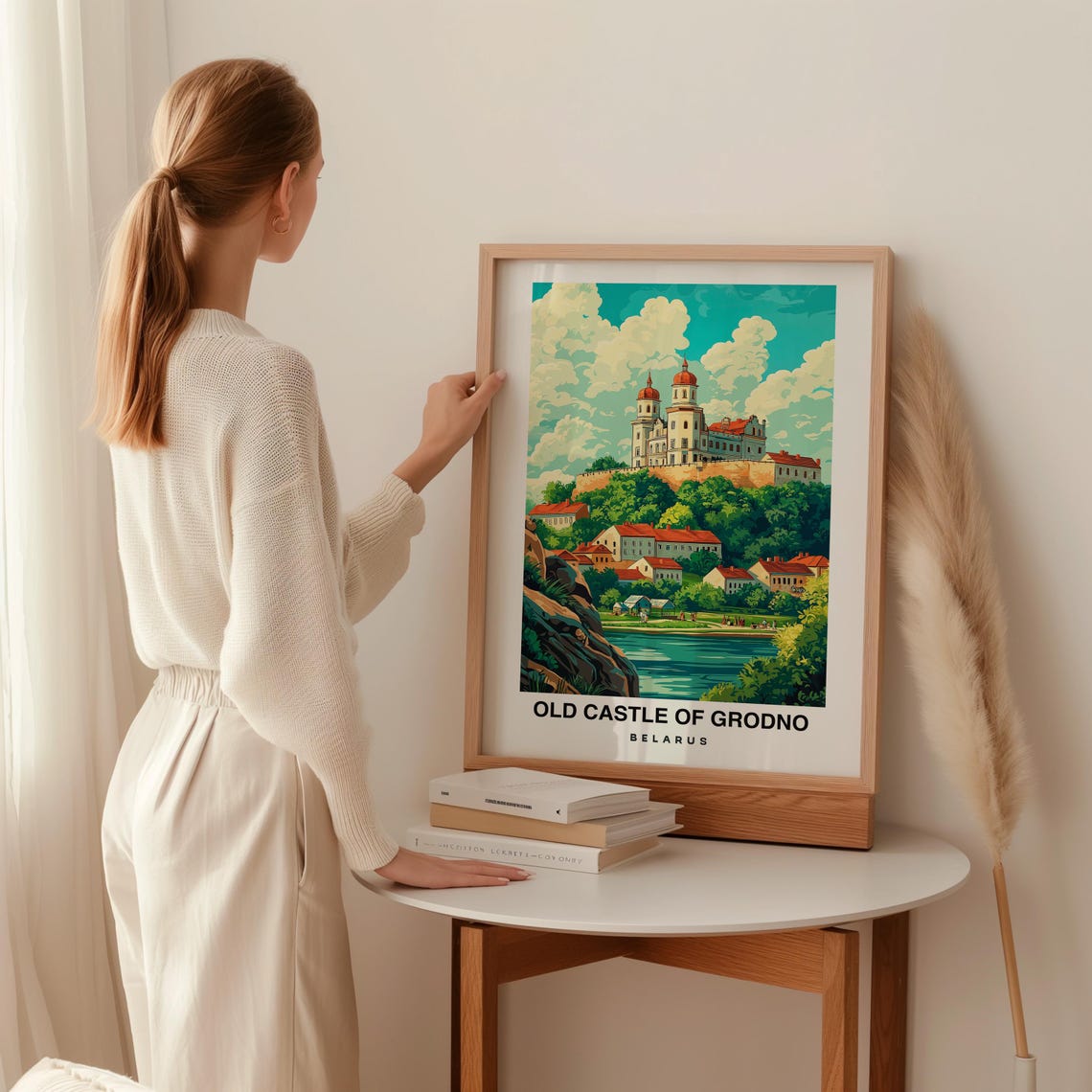 Old Castle Of Grodno Travel Print Wall Art Grodno Belarus City Print Old Castle Of Grodno Travel Gift Old Castle Of Grodno Poster - Image 2