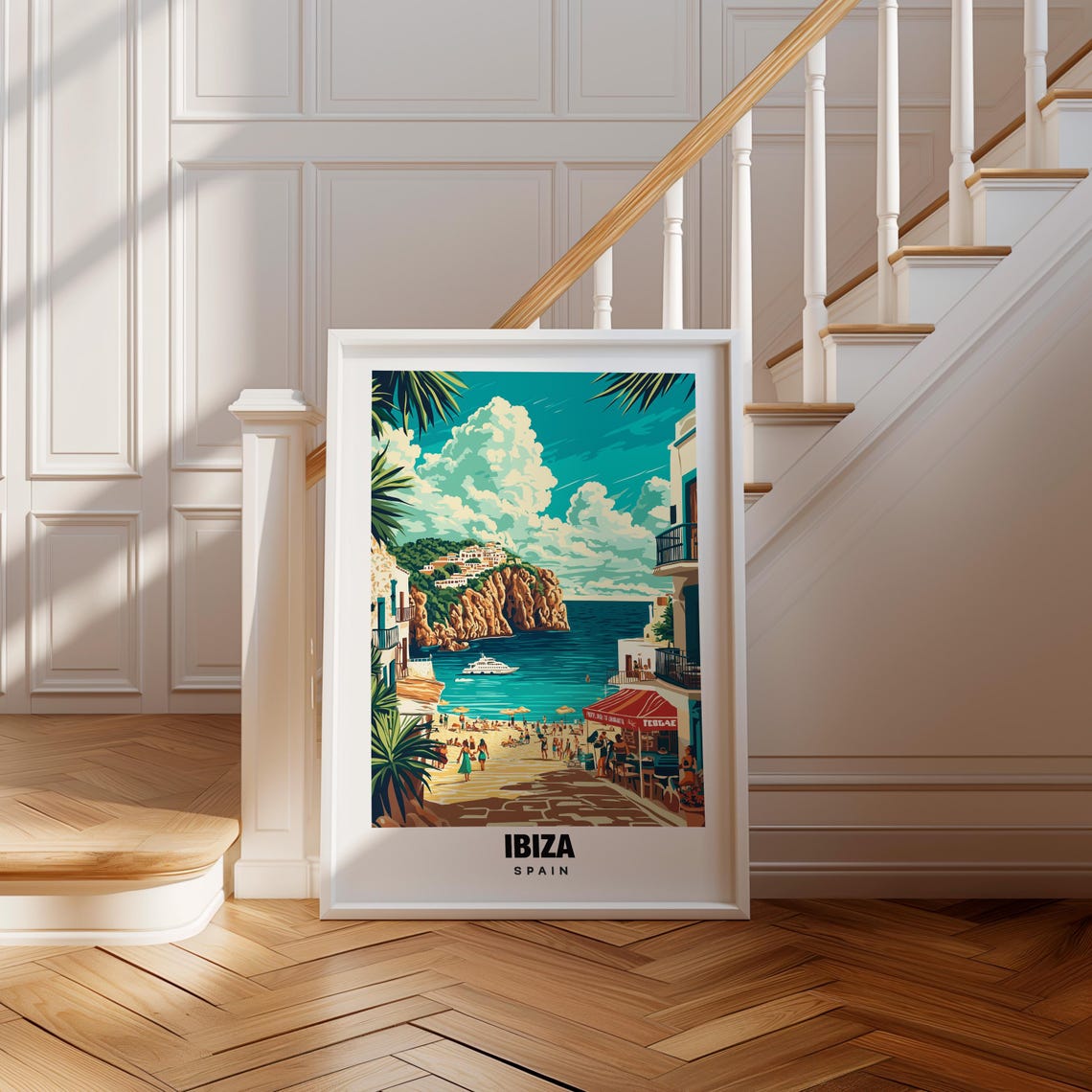 Ibiza Print Spain Poster Ibiza Views Ibiza Beaches Ibiza Nightlife Spain Charm Ibiza Beauty Ibiza Heritage Ibiza Art Spanish Art