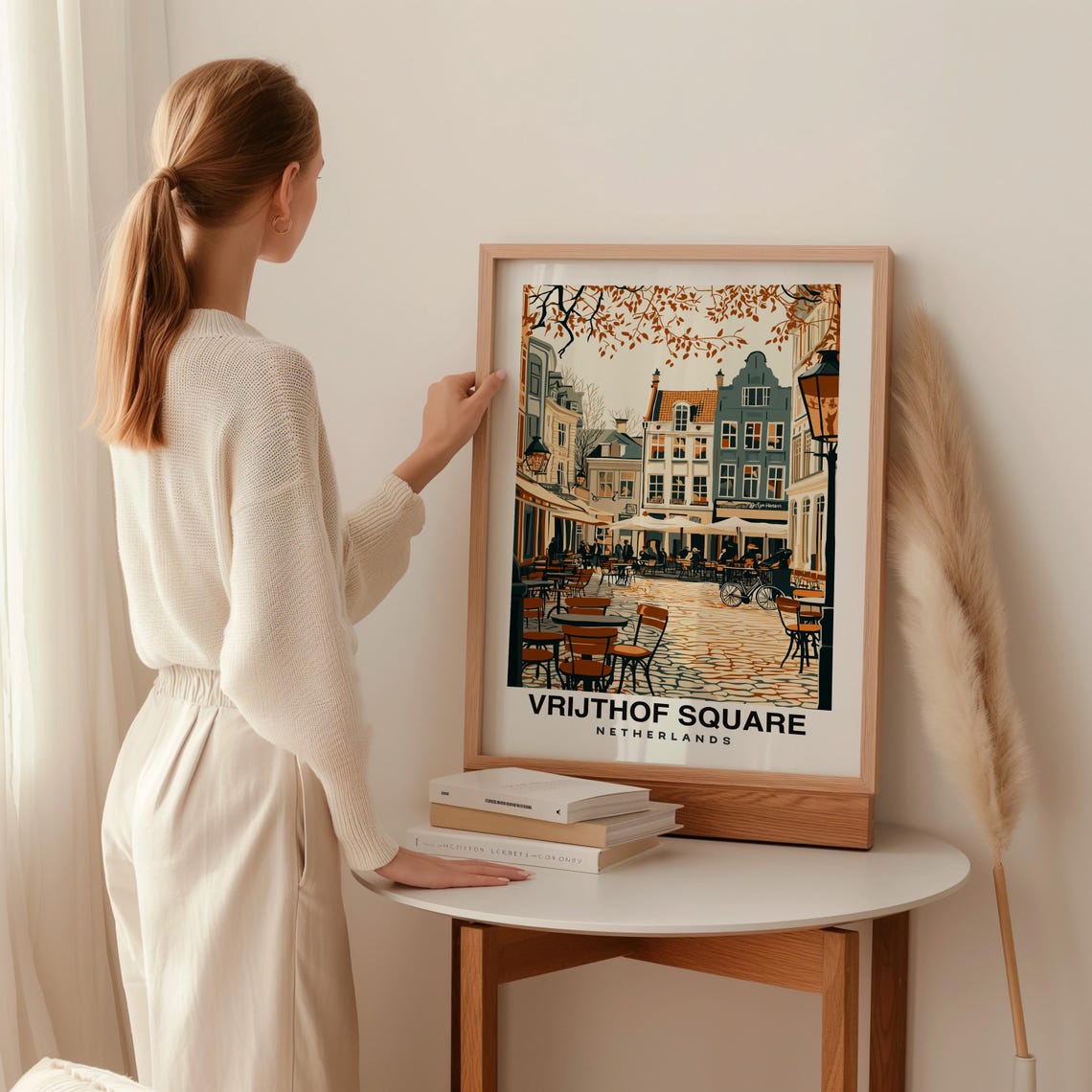 Vrijthof Square Print Netherlands Poster Vrijthof Views Vrijthof Art Dutch Charm Vrijthof Beauty Historic Landmark Scenic Landscape - Image 2
