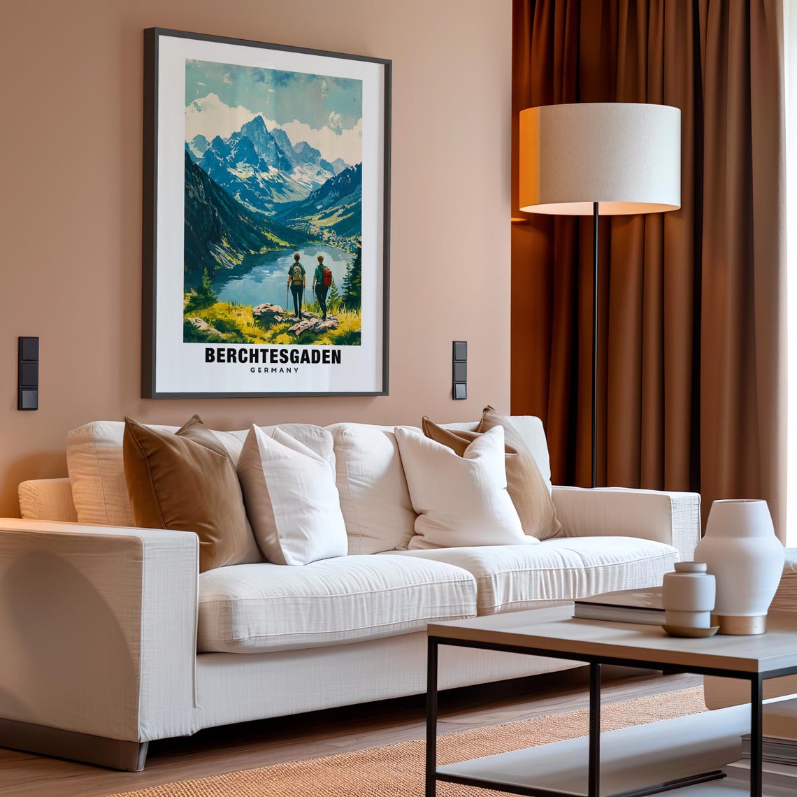 Berchtesgaden Print Germany Poster Berchtesgaden Views Berchtesgaden Mountains Berchtesgaden Town Germany Charm Berchtesgaden Beauty - Image 4