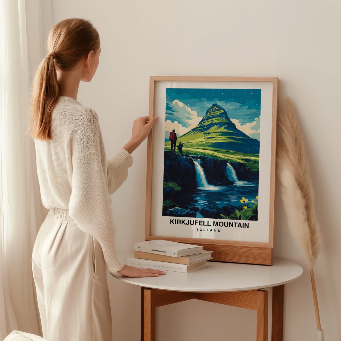 Kirkjufell Mountain Iceland Travel Print Wall Art Kirkjufell Mountain Iceland City Print Kirkjufell Mountain Iceland Travel Gift - Image 2